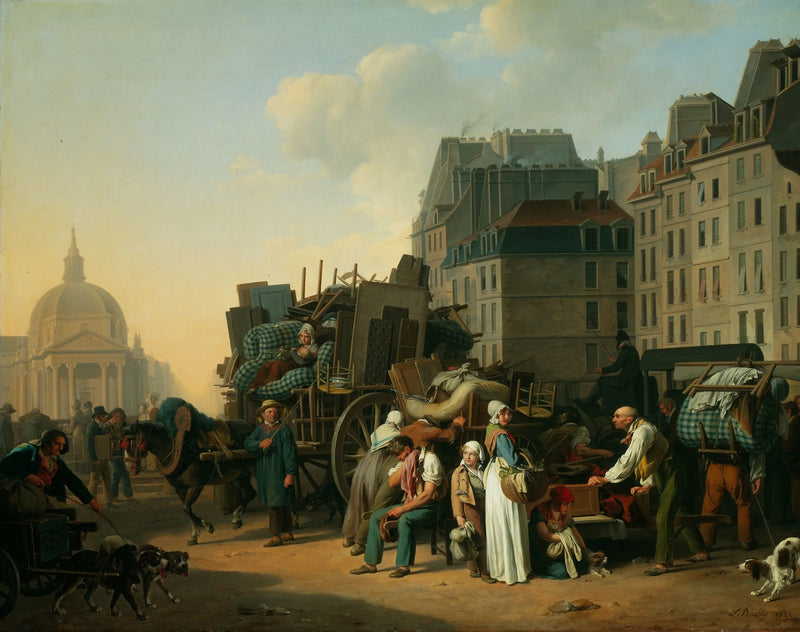 The moves - Louis-Léopold Boilly