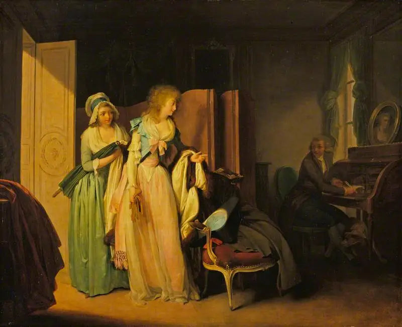 La Visite Rendue - Louis-Léopold Boilly - Alpha Reproduction