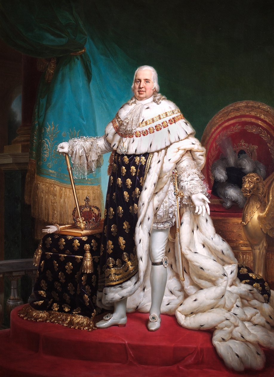 Louis XVIII (1755–1824), King of France – François Gérard