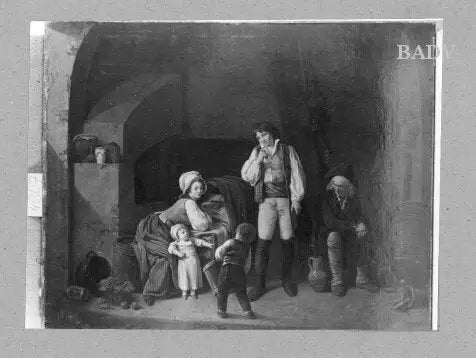 Scène de famille - Louis-Léopold Boilly - Alpha Reproduction