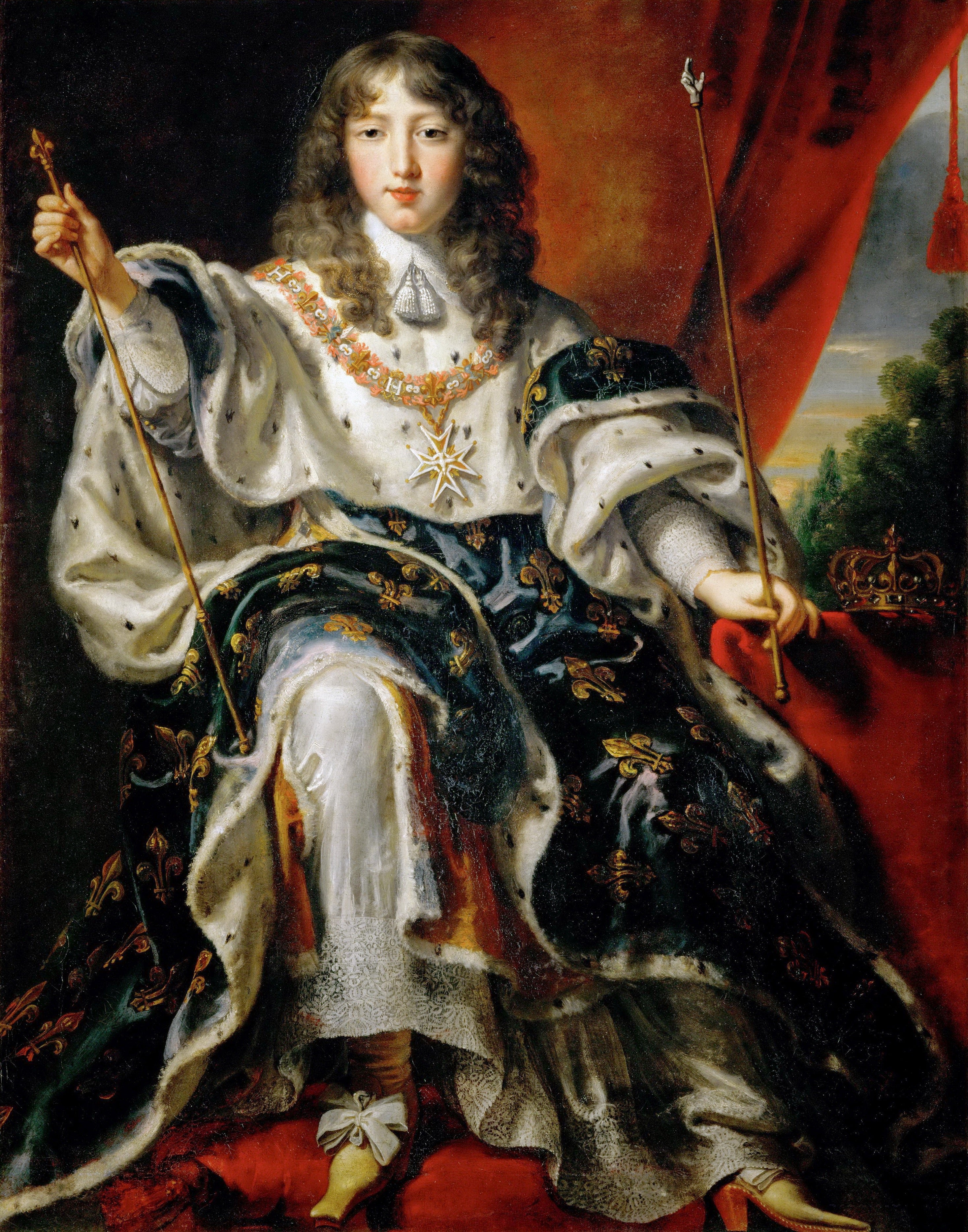 Roi Louis XIV (1638-1715) de France - Juste d'Egmont
