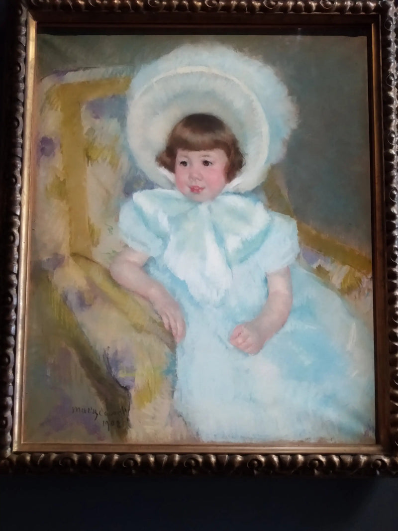 Portrait of Louise-Aurore Villeboeuf as a Child - Mary Cassatt