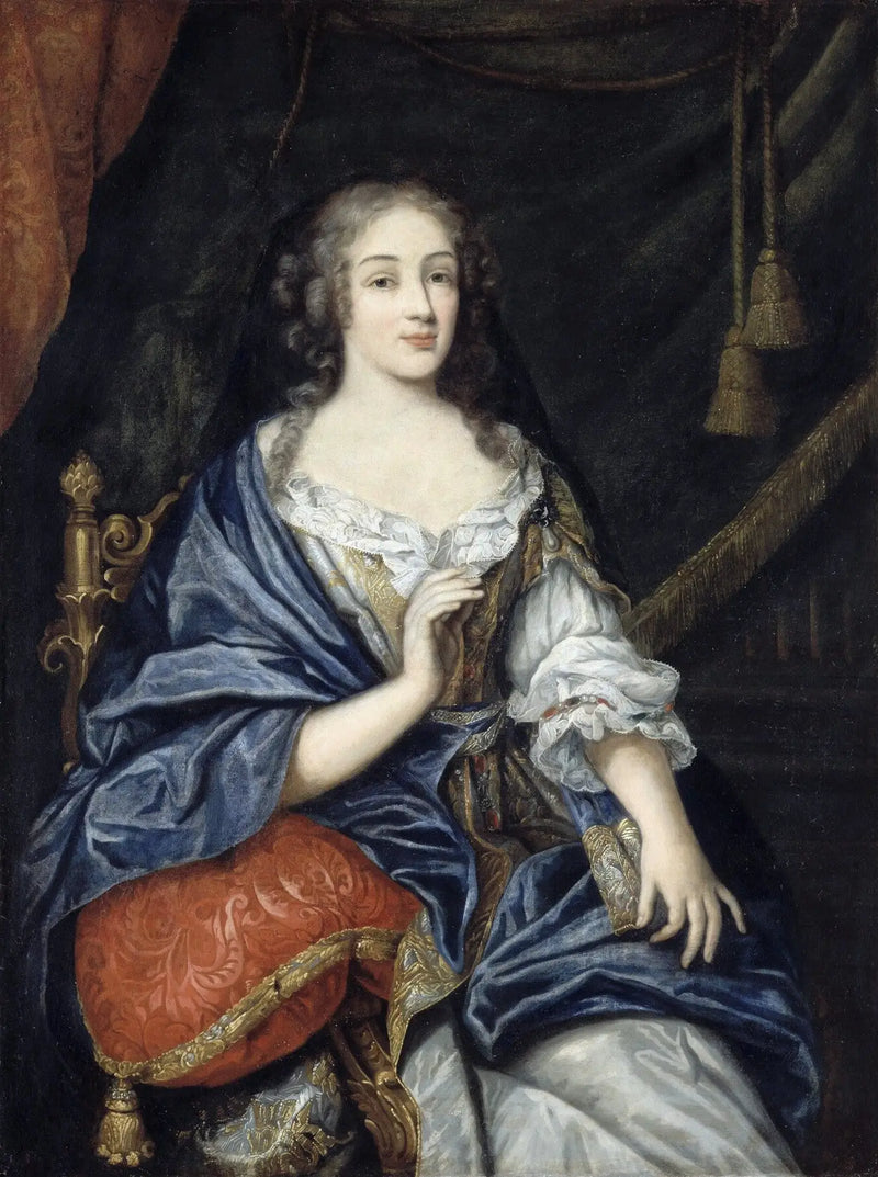 Louise-Françoise de la Baume Le Blanc, Mademoiselle de la Vallière, duchesse de Vaujours (1644-1710) - Jean Nocret