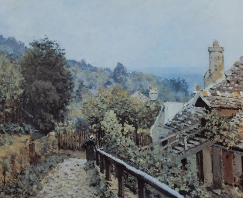 Louveciennes. Path of the Mid-slope - Alfred Sisley