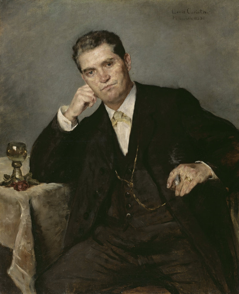 Franz Heinrich Corinth, le père de l'artiste - Lovis Corinth