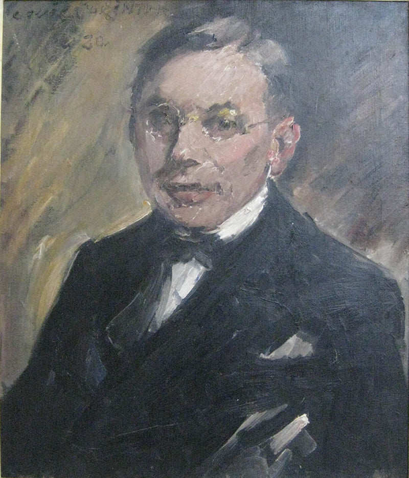 Portrait d'Ernst Oppler - Lovis Corinth