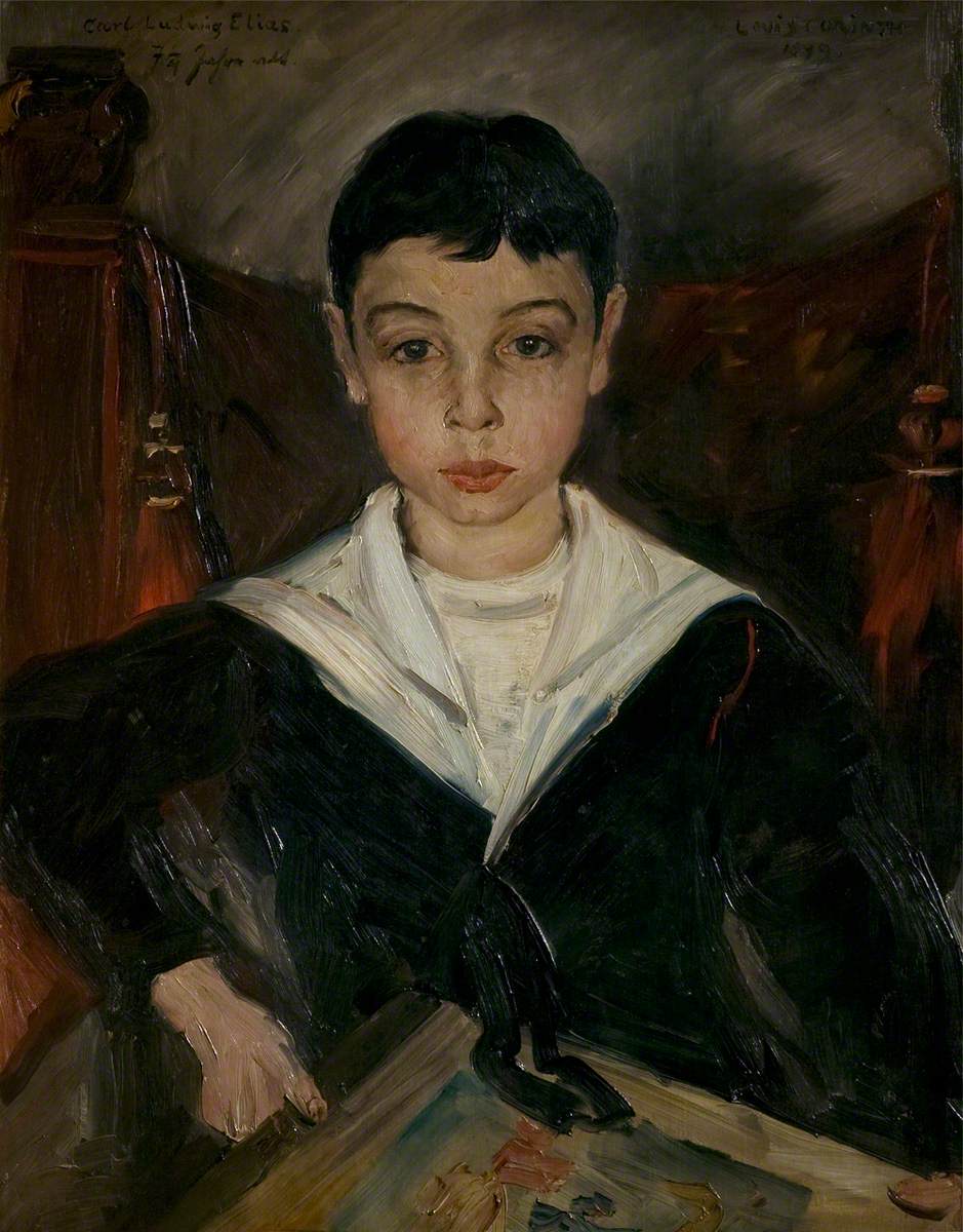 Carl Ludwig Elias, âgé de 7 ans et 1/4 - Lovis Corinth