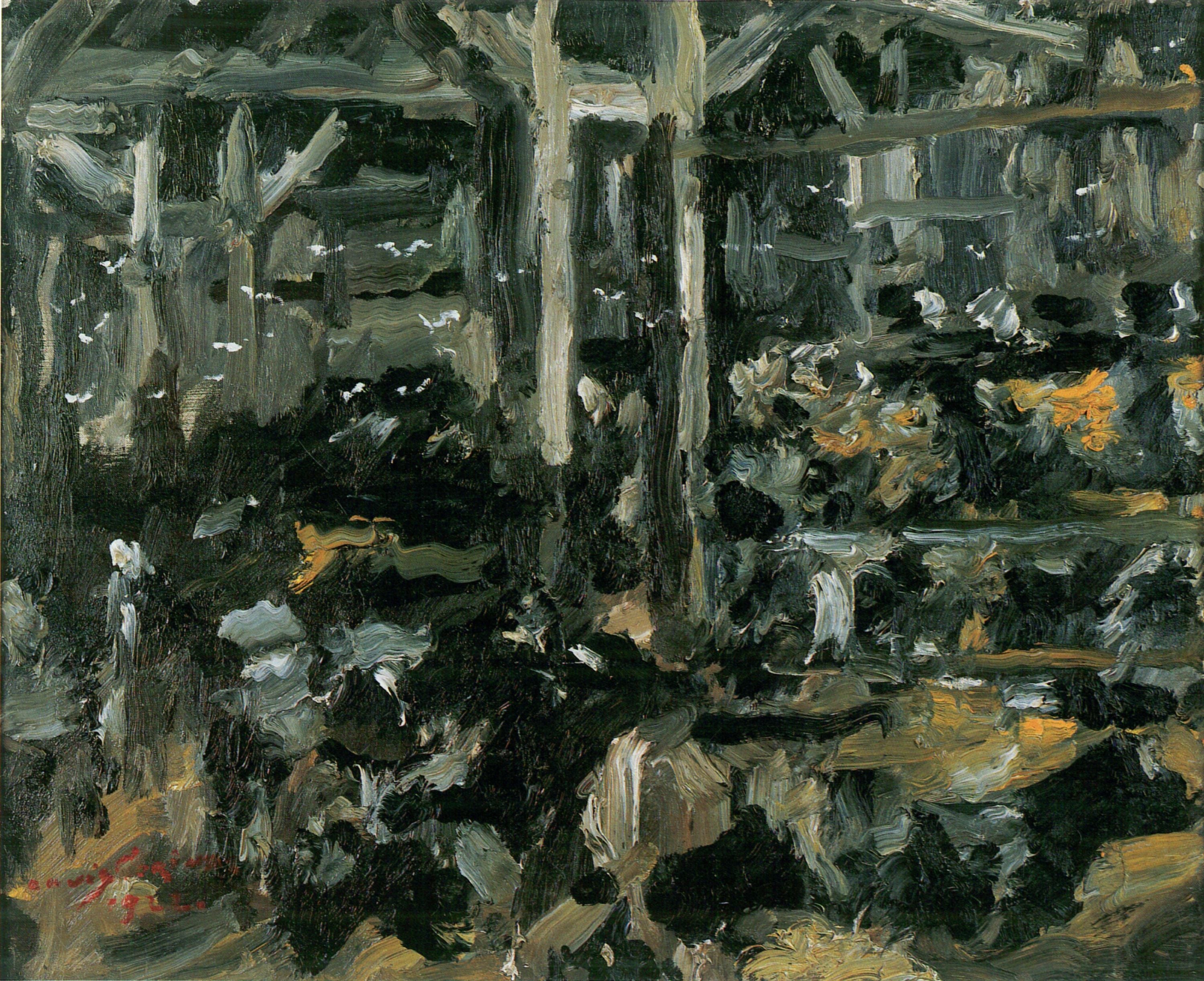 Étable - Lovis Corinth