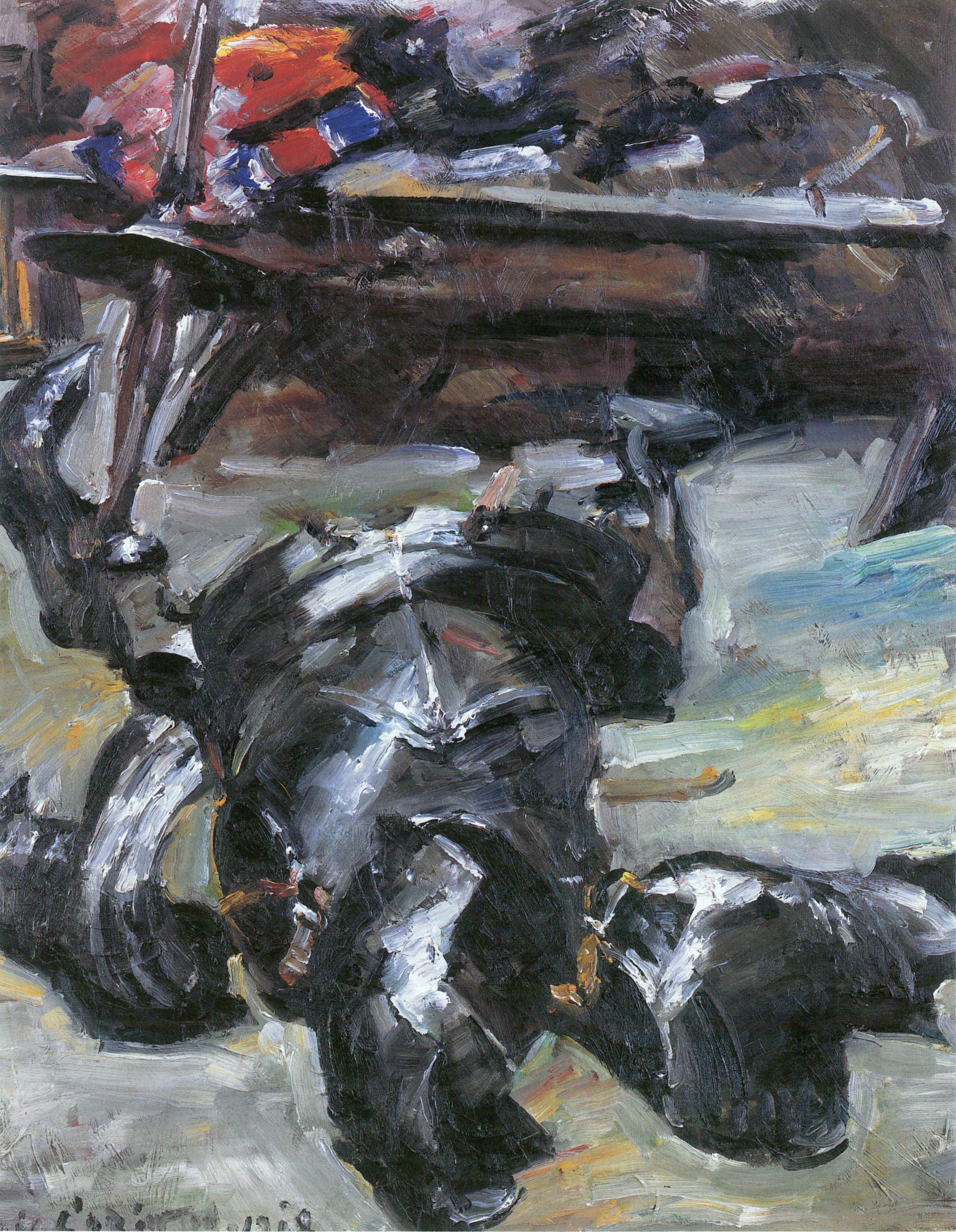 Rüstungsteile im Atelier - Lovis Corinth