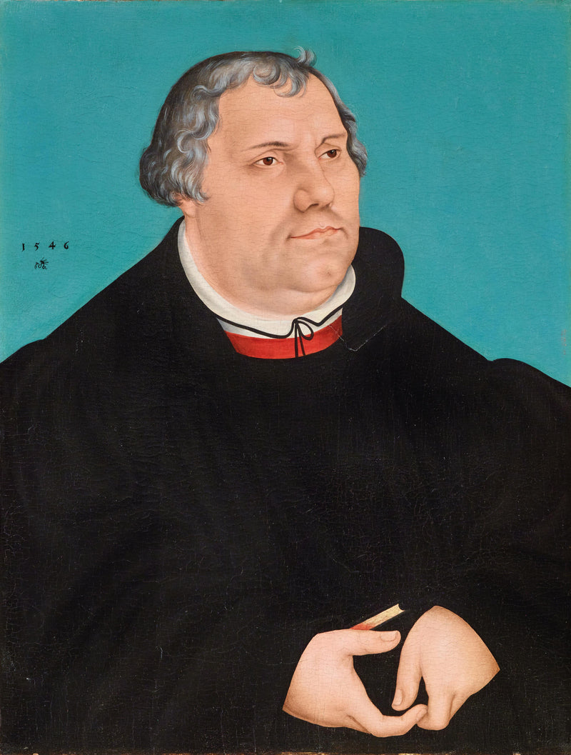 Portrait of Martin Luther - Lucas Cranach the Elder