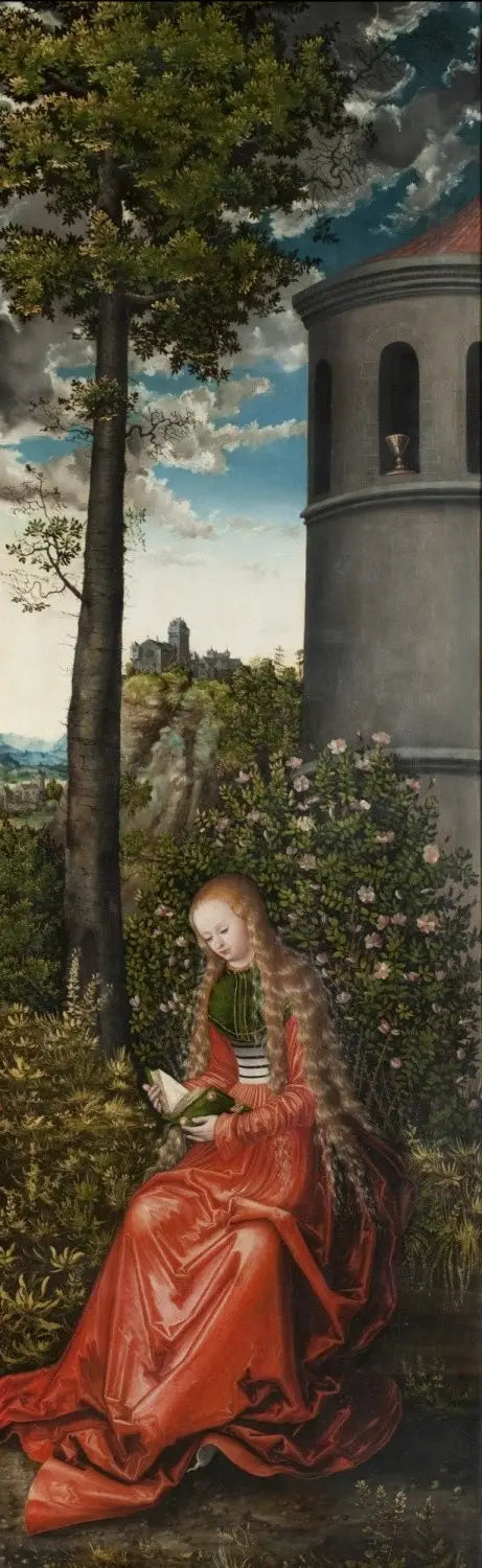Saint Barbara - Lucas Cranach the Elder