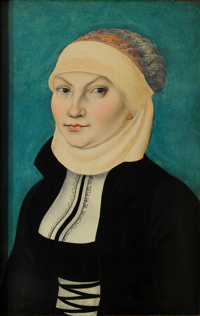 Portrait of Catherine de Bora - Lucas Cranach the Elder