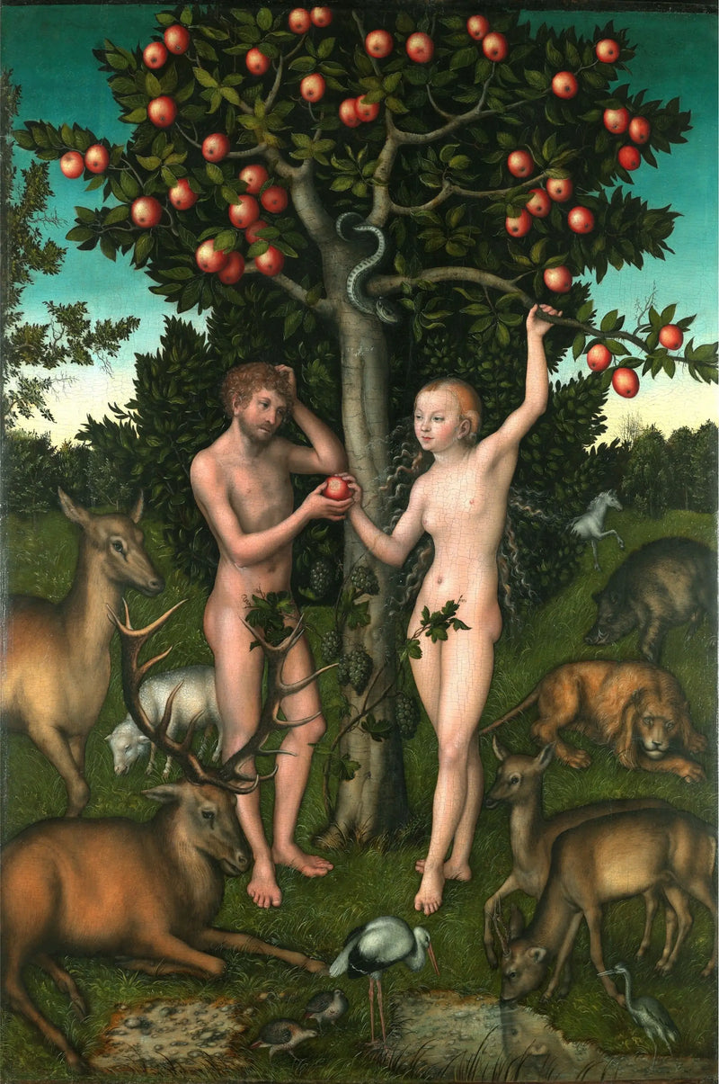 Adam and Eve - Lucas Cranach the Elder