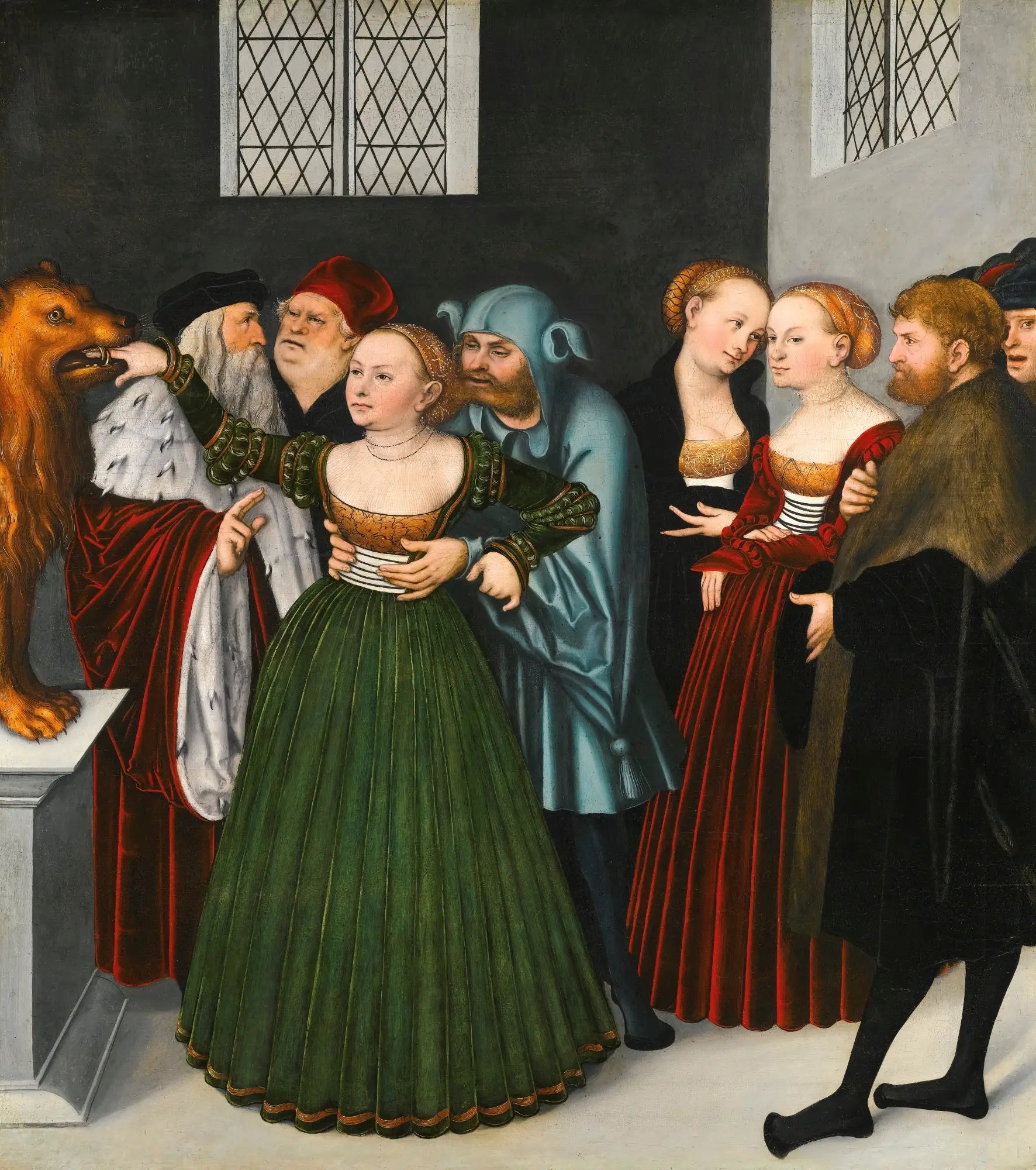 La bouche de la vérité - Lucas Cranach the Elder - Alpha Reproduction
