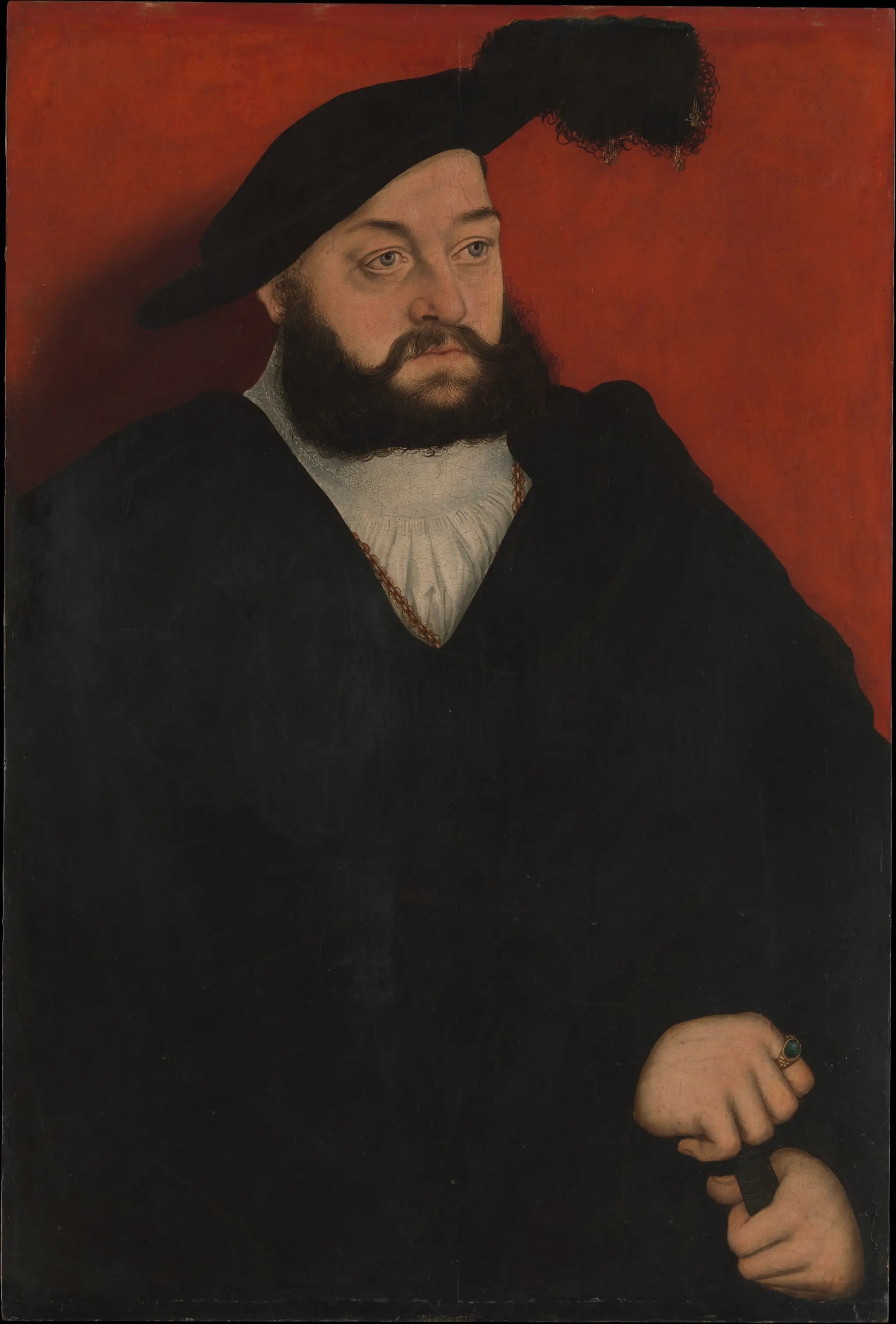 Johann (1498–1537) duc de Saxe - Lucas Cranach the Elder - Alpha Reproduction