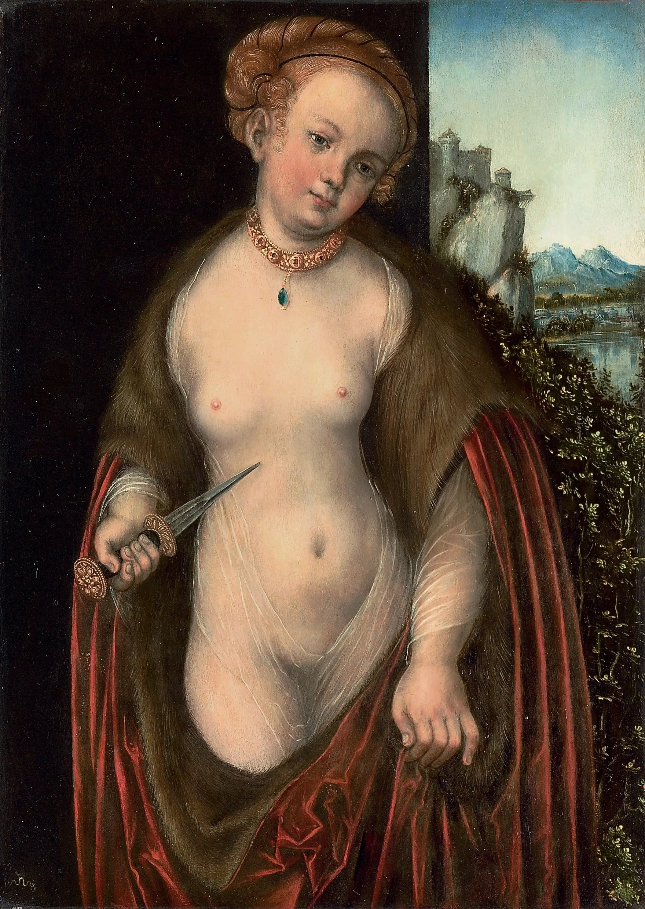 Lucrèce - Lucas Cranach the Elder - Alpha Reproduction