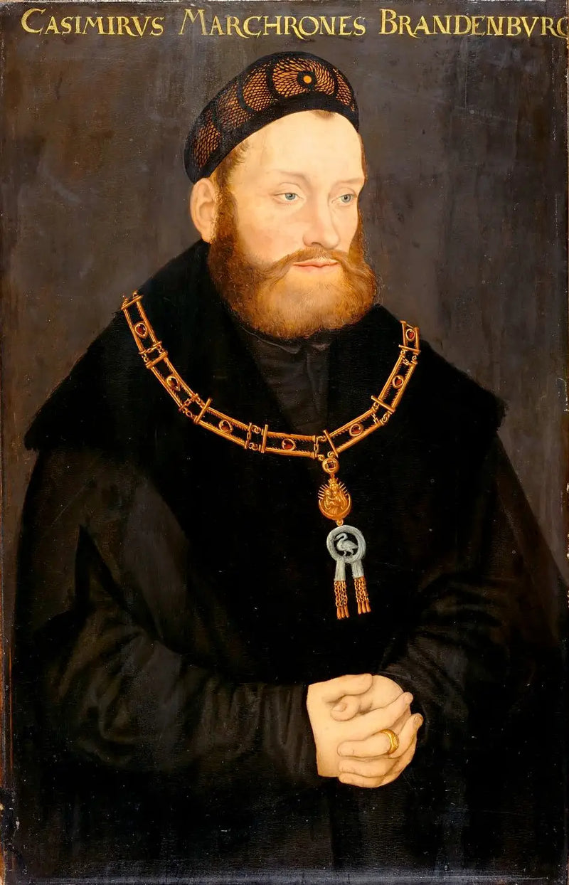 Portrait of Margrave Kasimir of Brandenburg-Kulmbach - Lucas Cranach the Elder