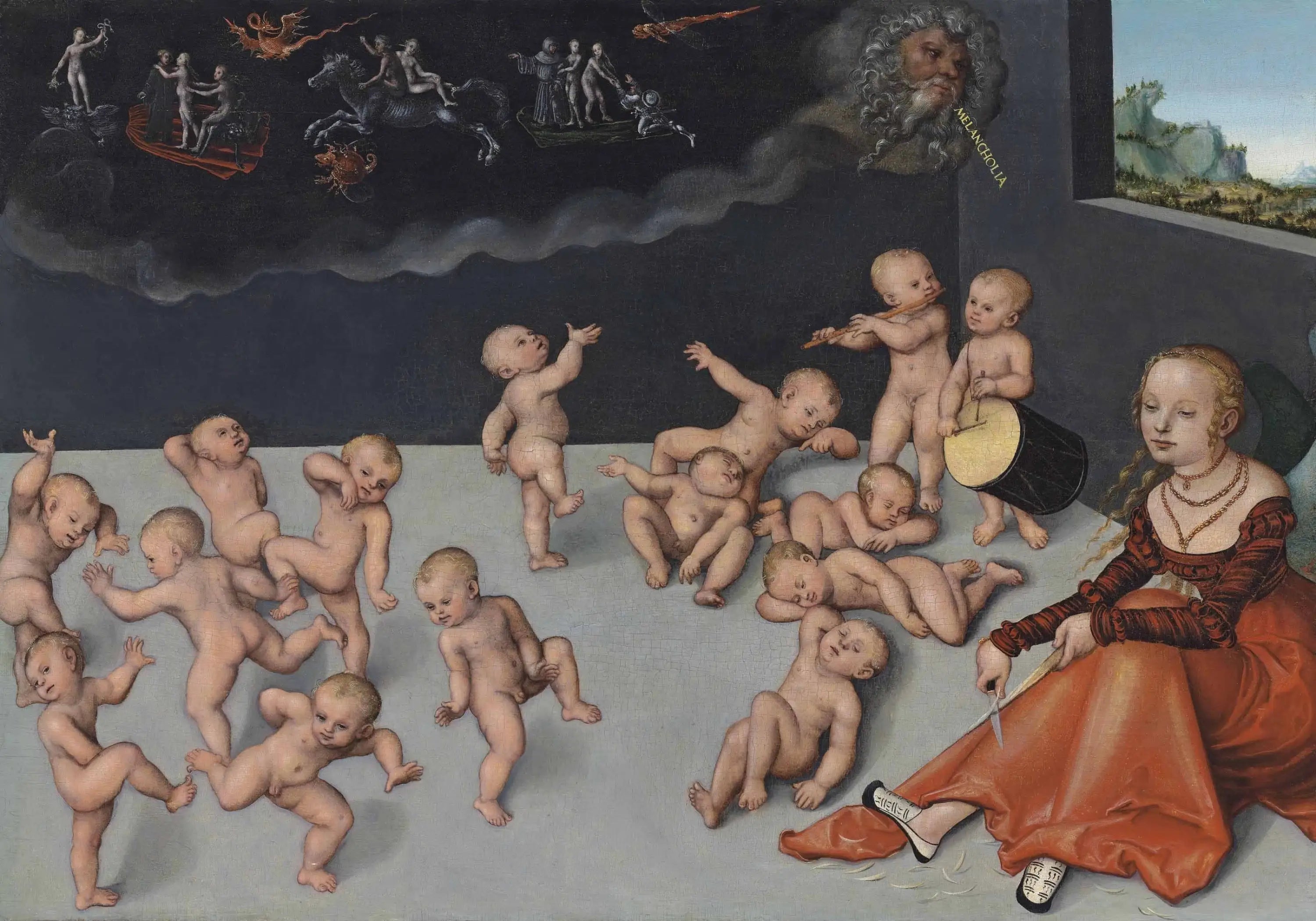 Mélancolie - Lucas Cranach the Elder - Alpha Reproduction