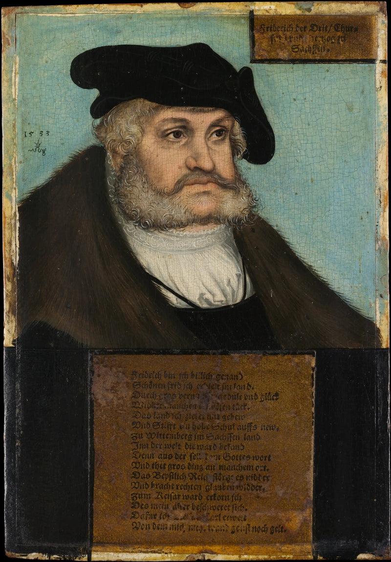 Frederick III (1463–1525), the Wise, Elector of Saxony - Lucas Cranach the Elder