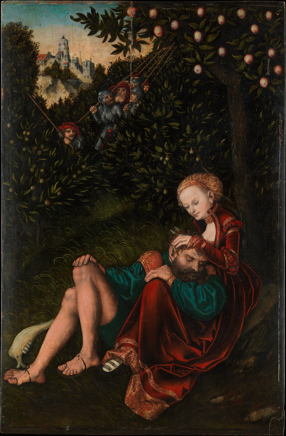 Samson et Dalila - Lucas Cranach the Elder - Alpha Reproduction