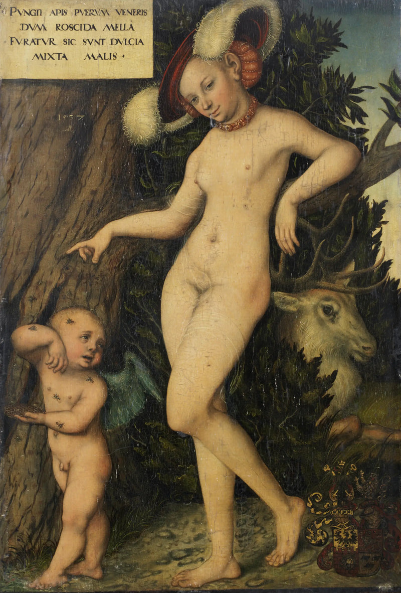 Venus and Cupid - Lucas Cranach the Elder