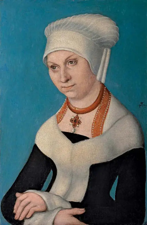 Portrait of Barbara, Duchess of Saxony (1471-1539) - Lucas Cranach the Elder