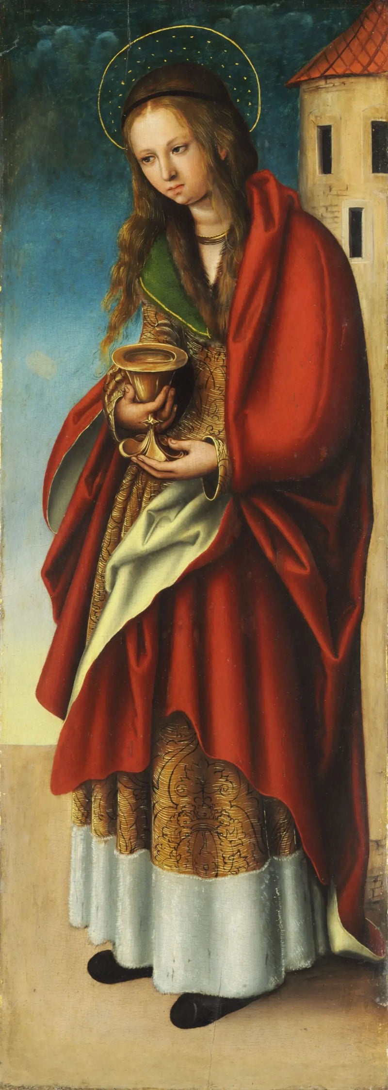 Saint Barbara - Lucas Cranach the Elder