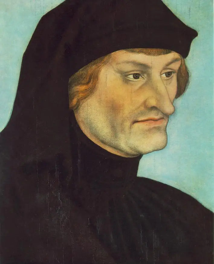 Portrait of Rudolph Agricola or Portrait of Johannes Geiler von Kaysersberg - Lucas Cranach the Elder