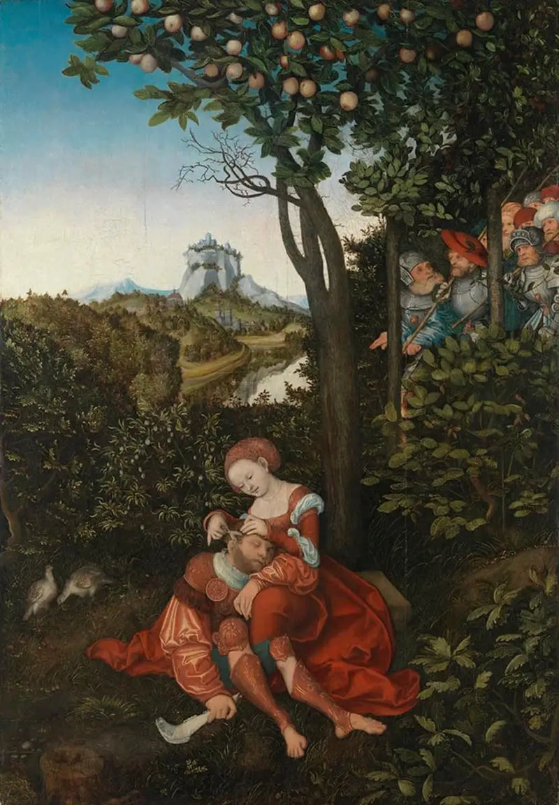 Samson and Delilah - Lucas Cranach the Elder