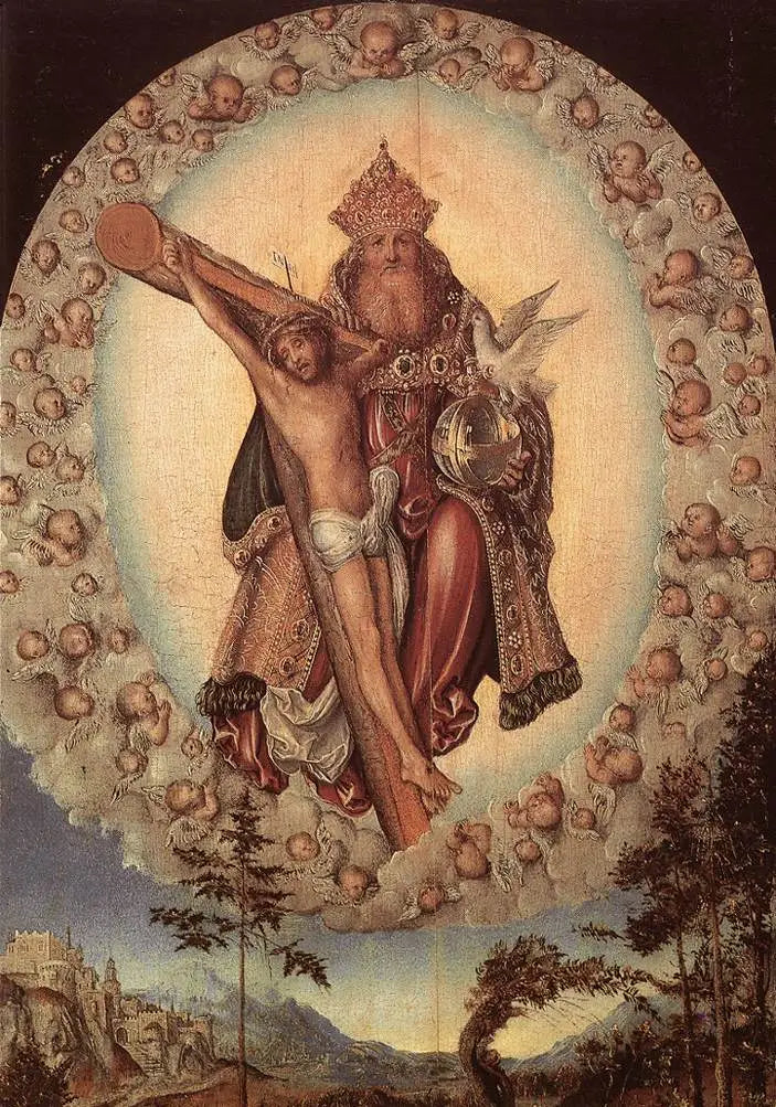 Trinité - Lucas Cranach the Elder - Alpha Reproduction