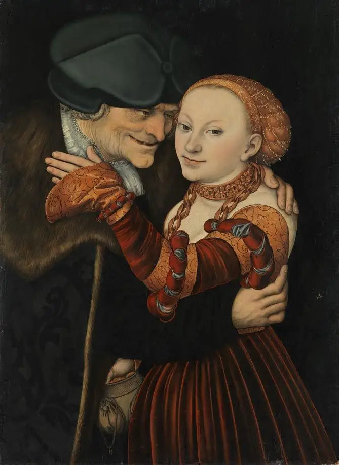 Unmatched Couple - Lucas Cranach the Elder