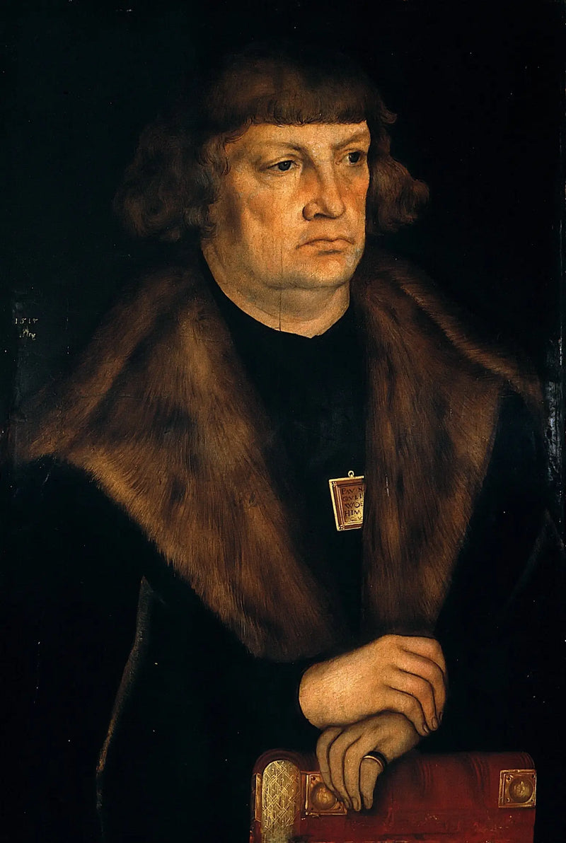 Portrait of the Mayor of Weißenfels - Lucas Cranach the Elder