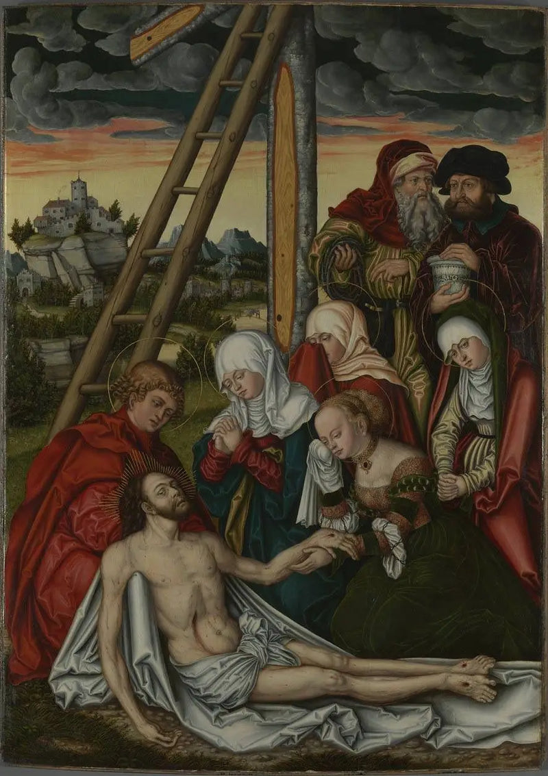Pierre et Paul Table: The Lamentation of Christ - Lucas Cranach the Elder