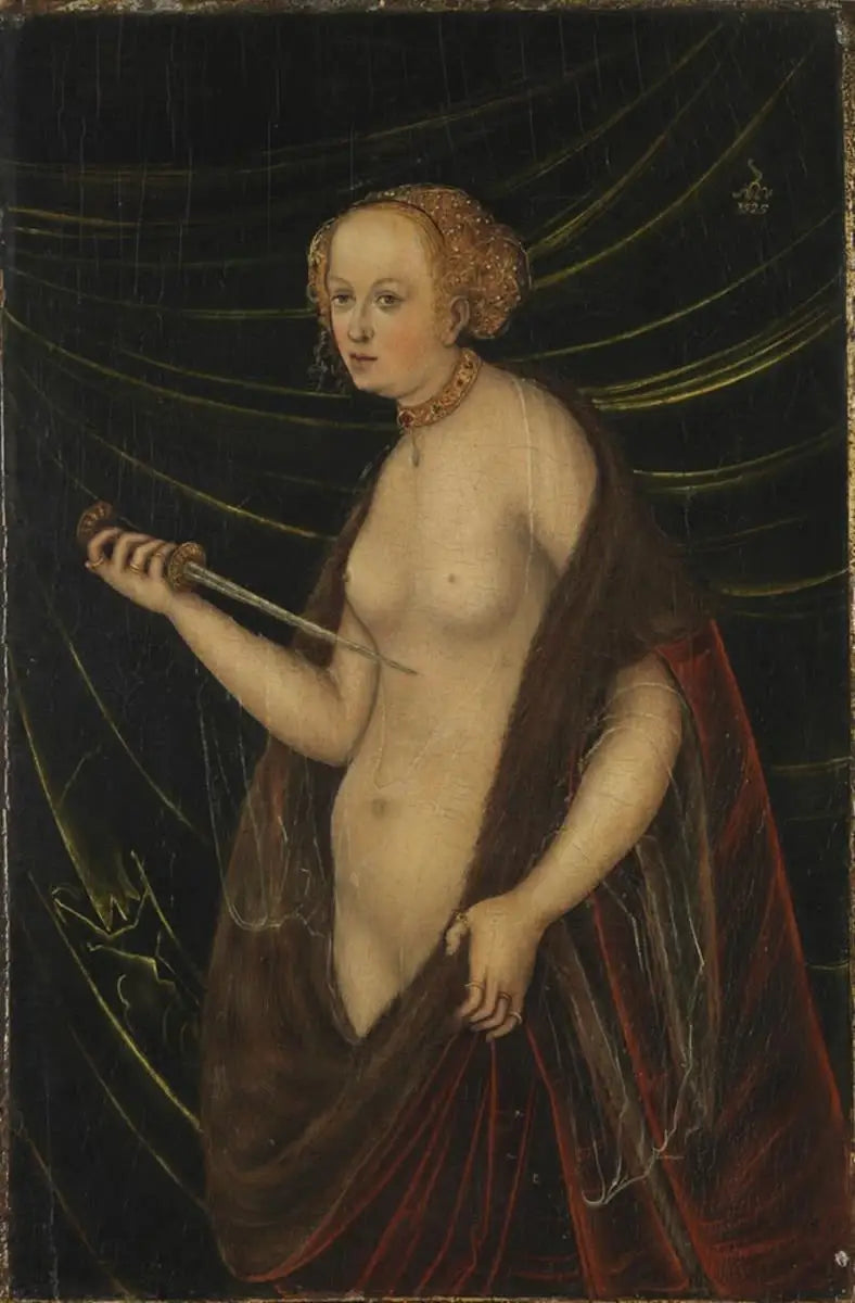 The Suicide of Lucretia - Lucas Cranach the Elder