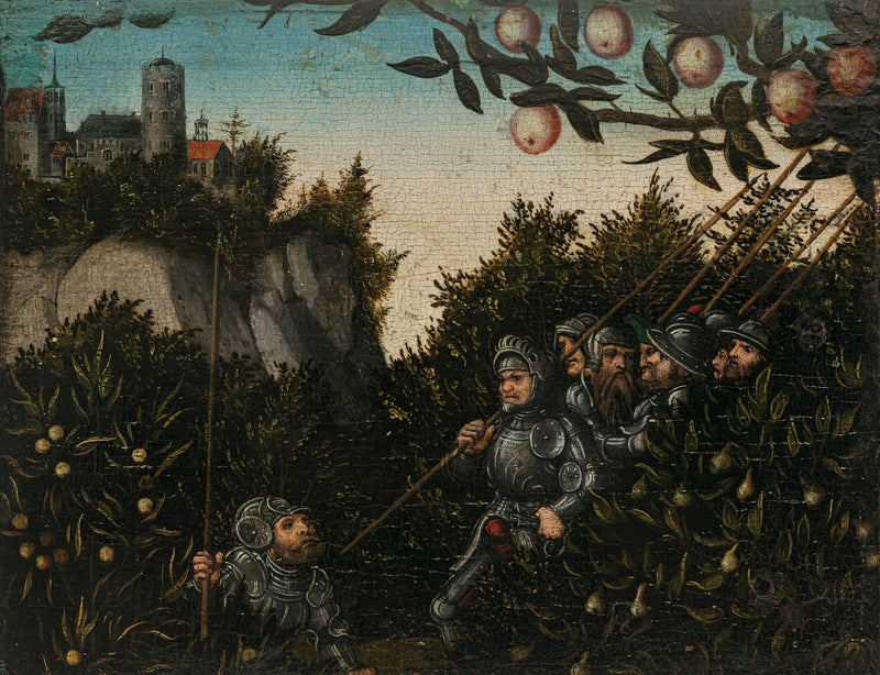 Knights in the Landscape - Lucas Cranach the Elder