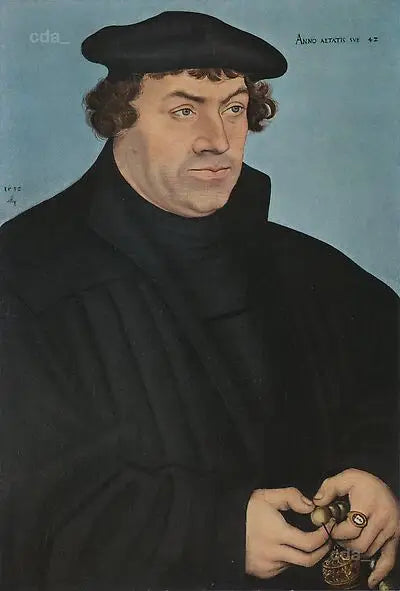 Portrait of Christoph Ering - Lucas Cranach the Elder