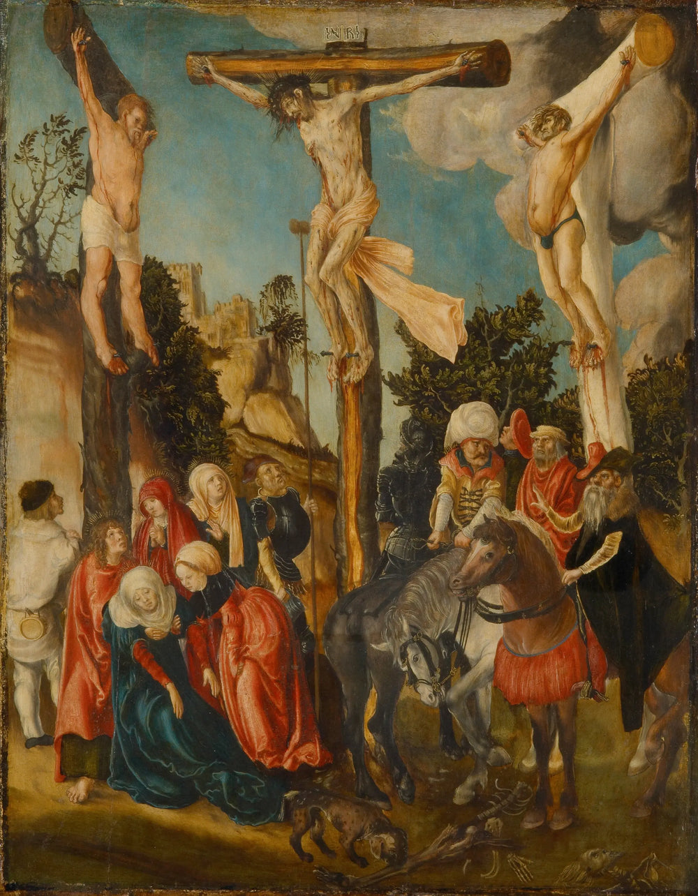 Crucifixion - Lucas Cranach the Elder - Alpha Reproduction
