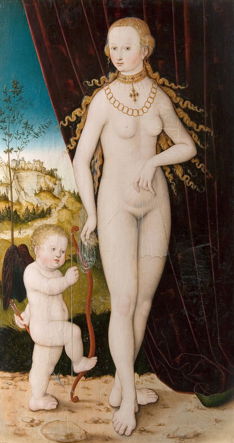 Venus with Cupid - Lucas Cranach the Elder