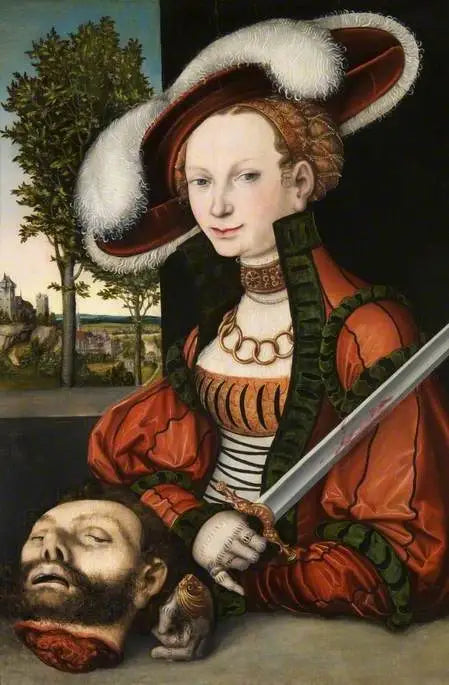 Judith with the Head of Holofernes - Lucas Cranach the Elder