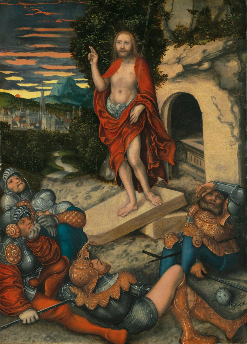 The Resurrection of Christ - Lucas Cranach the Elder