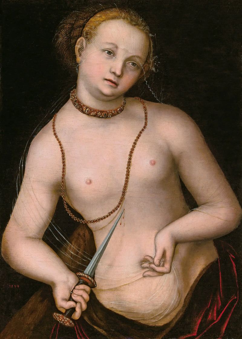 Lucrece - Lucas Cranach the Elder