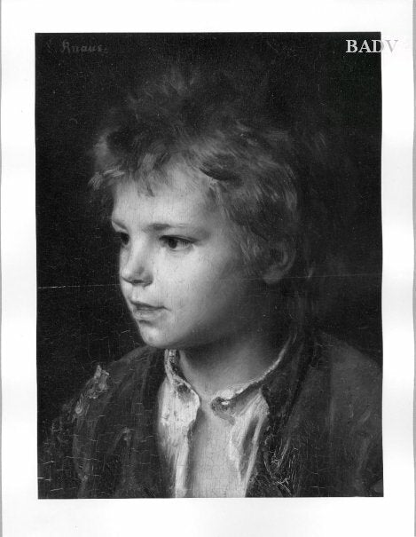 Tête d’un garçon - Ludwig Knaus - Alpha Reproduction