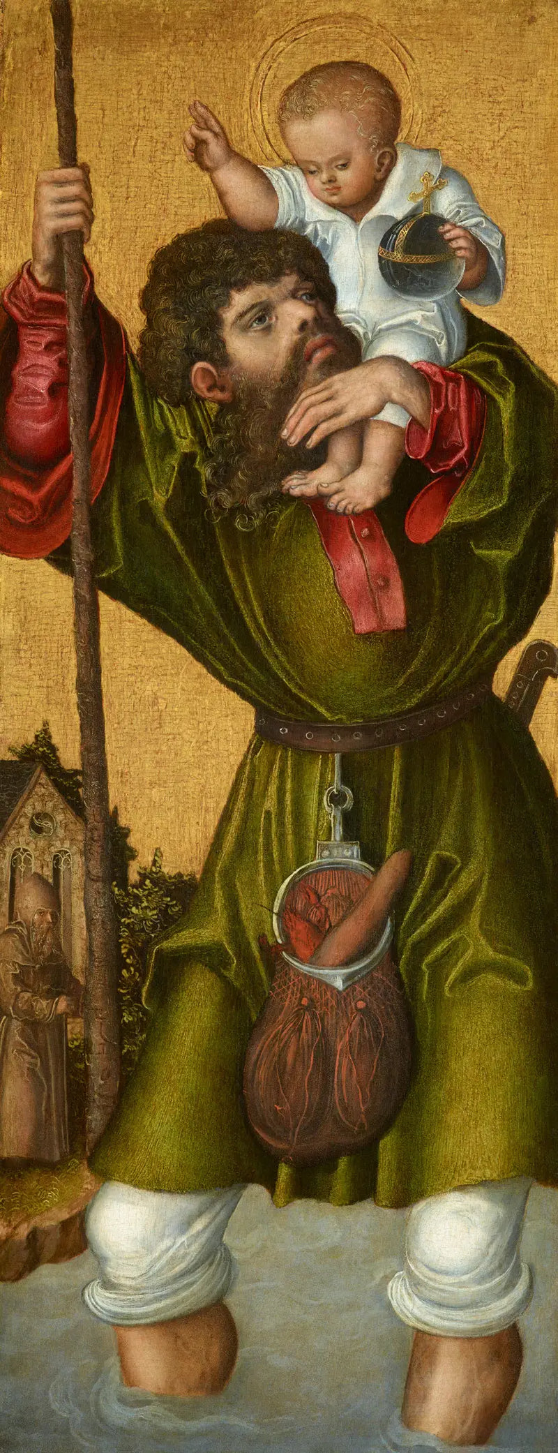 Saint Christopher - Lucas Cranach the Elder
