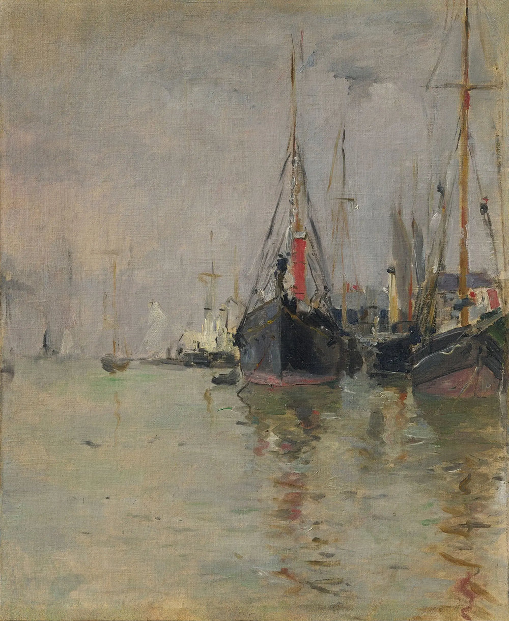 Reproduction du tableau « La Tamise - Berthe Morisot » par Alpha Reproduction en peinture à l’huile