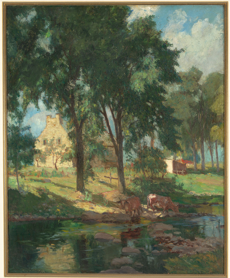 Summer in Saint-Eustache - Maurice Galbraith Cullen