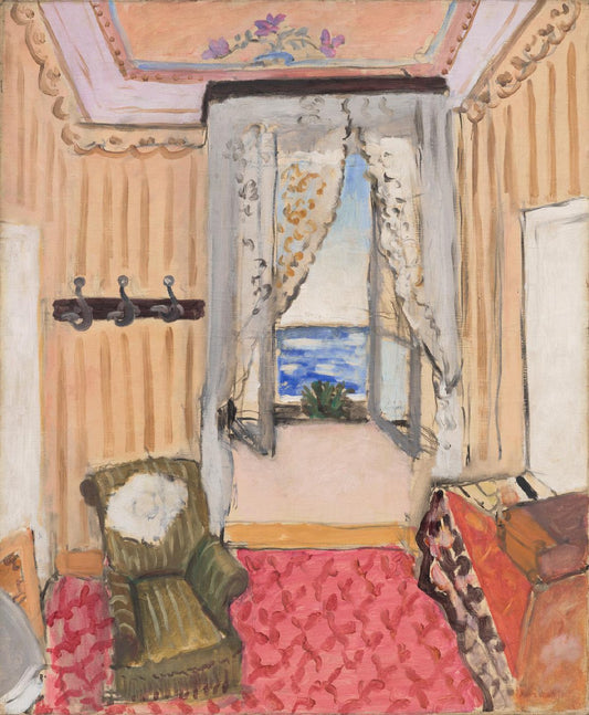 Reproduction du tableau « Ma chambre au Beau-Rivage - Henri Matisse » par Alpha Reproduction en peinture à l’huile