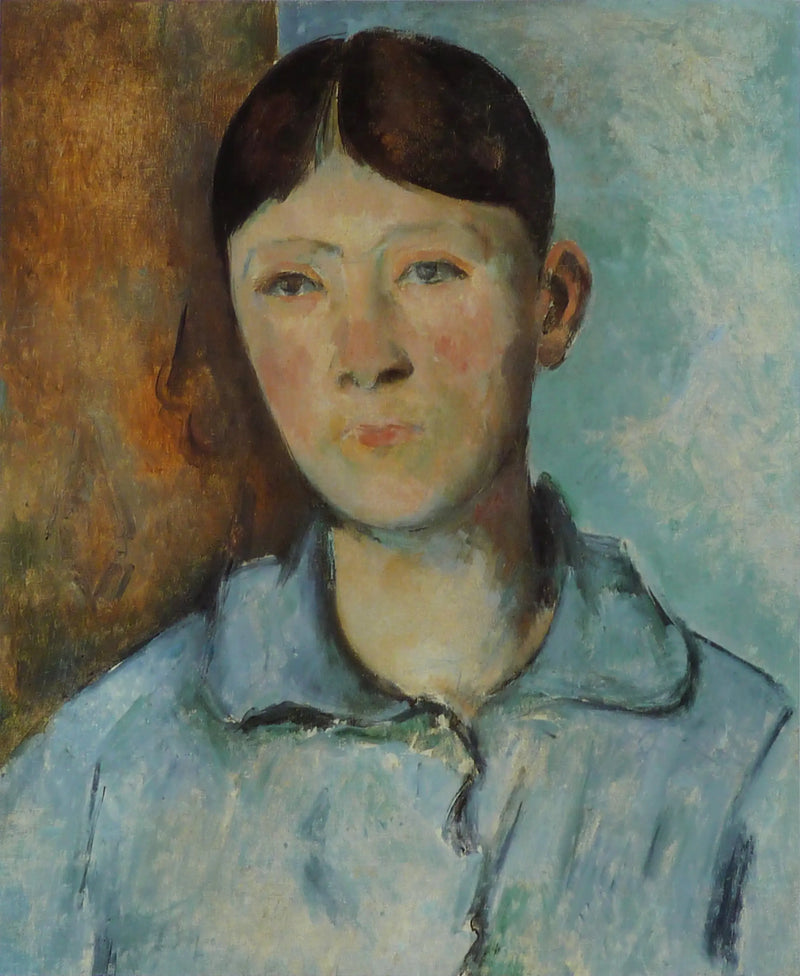 Portrait of Madame Cézanne - Paul Cézanne