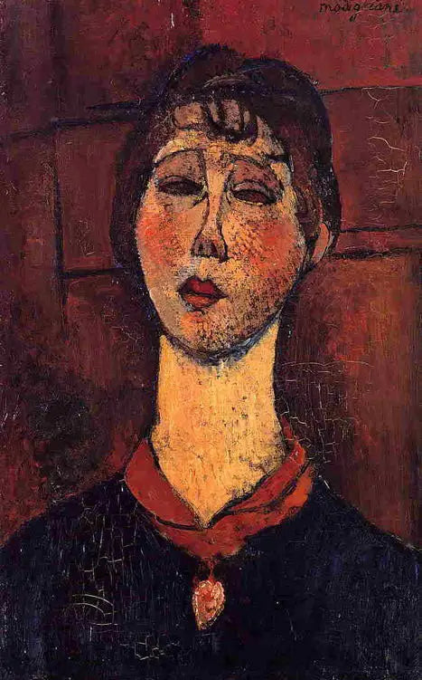 Portrait of Madame Dorival - Amedeo Modigliani