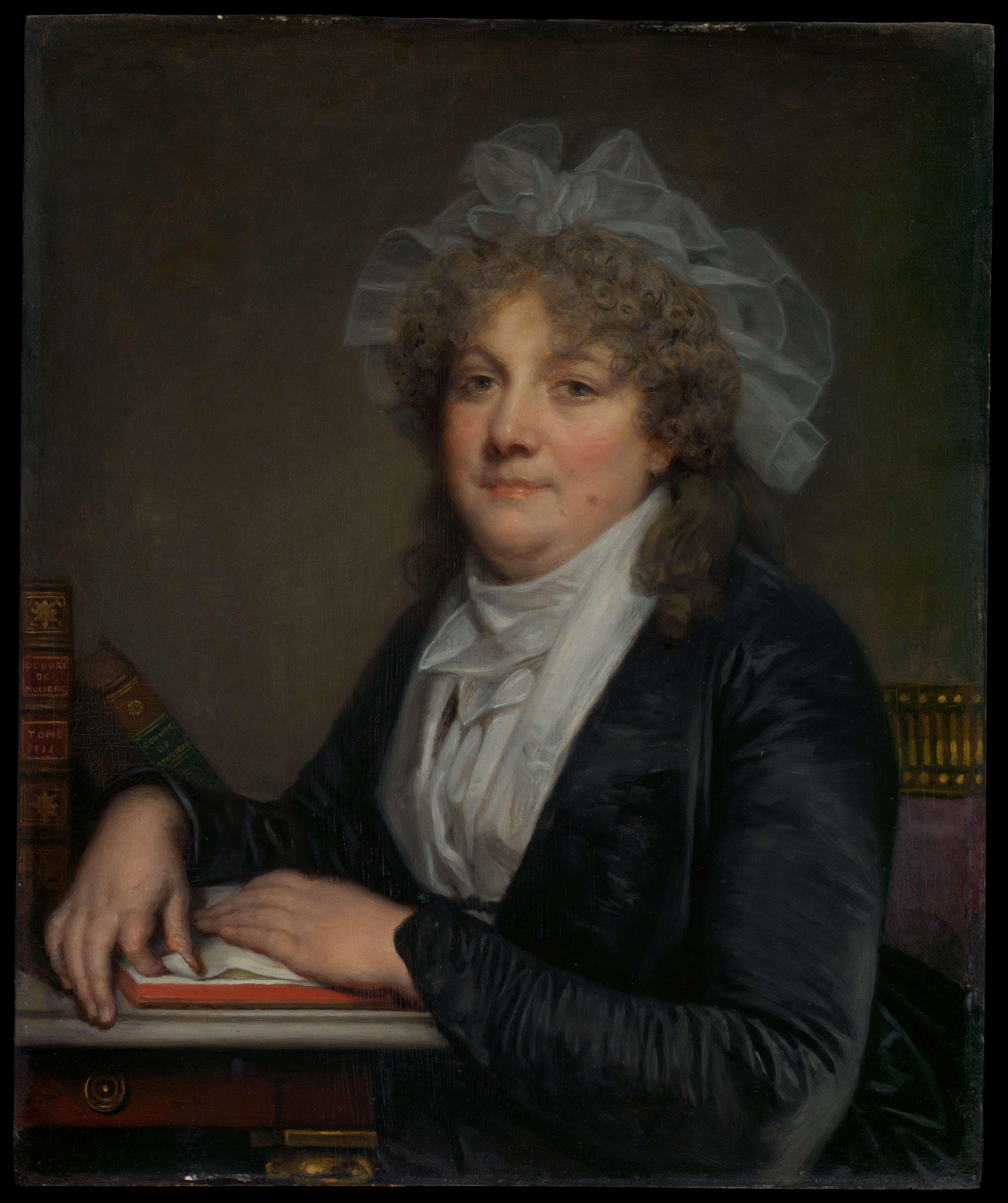 Madame Jean-Baptiste Nicolet (Anne Antoinette Desmoulins, 1743-1817) - Jean-Baptiste Greuze