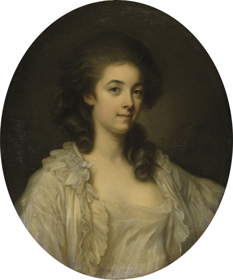Portrait of Madame de Champcenetz - Jean-Baptiste Greuze